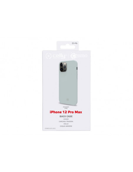 FUNDA MOVIL BACK COVER CELLY CROMO BLUE IPHONE 12 PRO MAX