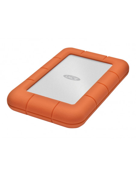 DISCO DURO USB 2TB LACIE RUGGED MINI 2.5 SILVER / ORANGE