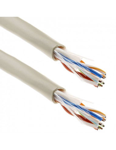 CABLE KABLEX RED RJ45 CAT 6 UTP SOLIDO