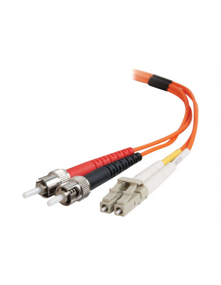 CABLE C2G FIBRA OPTICA 2 LC / 2 ST / 50/125 1M