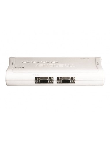 CONMUTADOR KVM TRENDNET 4X1 MON, TEC,...
