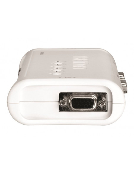 CONMUTADOR KVM TRENDNET 4X1 MON, TEC, RA USB