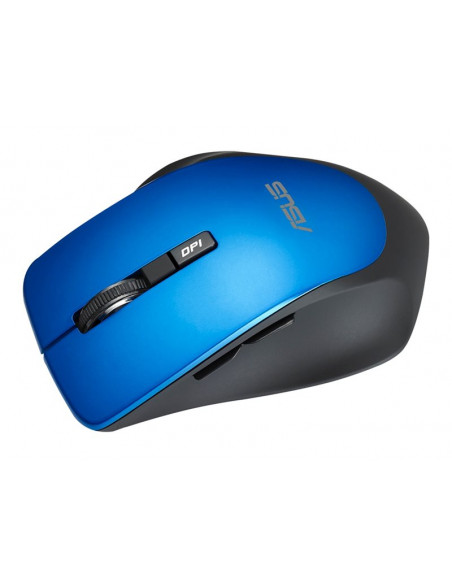 MOUSE ASUS WIRELESS WT425 1600DPI 6 BOTONES BLUE