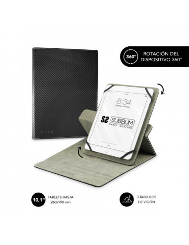 FUNDA TABLET SUBBLIM ROTATE 360...