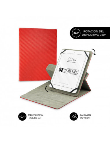 FUNDA TABLET SUBBLIM ROTATE 360...