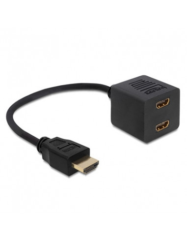 ADAPTADOR DELOCK HDMI 19 MACHO / 2X...