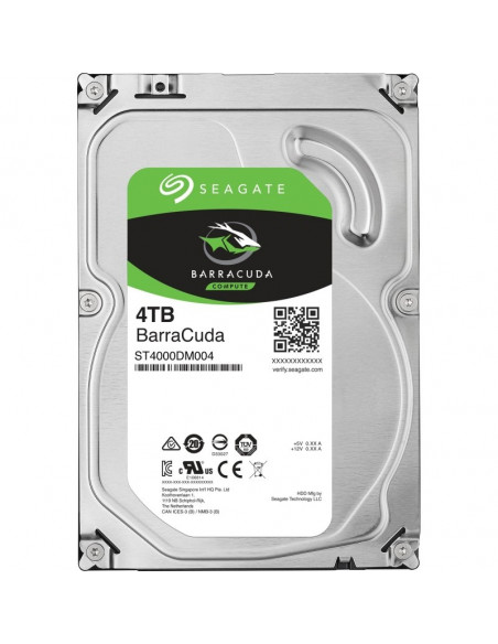DISCO DURO 4TB SATA6 256MB 5400RPM SEAGATE BARRACUDA