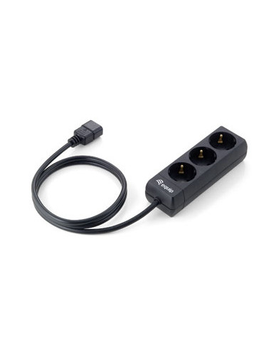 REGLETA EQUIP 3 TOMAS CONECTOR C14 1M