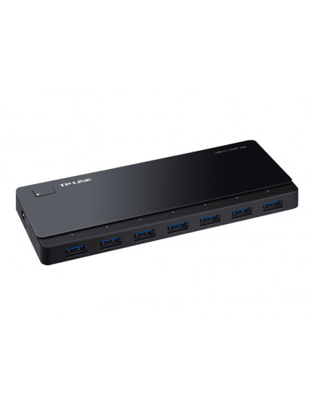 HUB TP-LINK USB 7 PUERTOS 3.0 ALIMENTADO BLACK