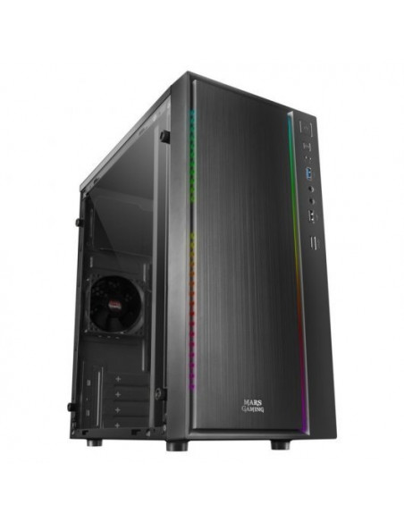 CAJA MEDIATORRE MATX MARS GAMING MCM LED RGB USB 3.0 BLACK