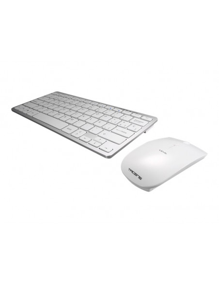 TECLADO + MOUSE TACENS WIRELESS LEVIS WHITE
