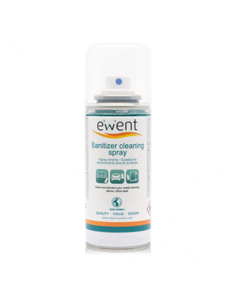 SPRAY LIMPIEZA DESINFECTANTE DE AIRE A PRESION EWENT 400ML 