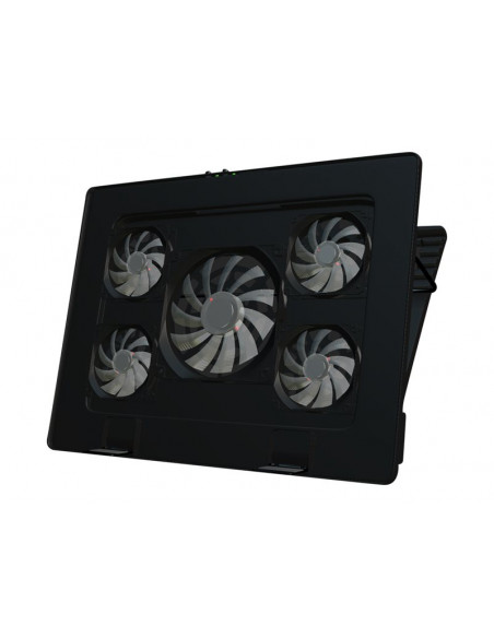 BASE REFRIGERADORA MARS GAMING 17.3 5 VENTILADORES BLACK 