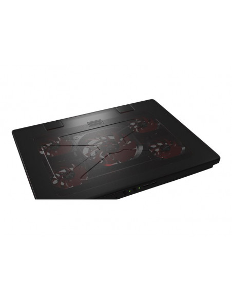 BASE REFRIGERADORA MARS GAMING 17.3 5 VENTILADORES BLACK 