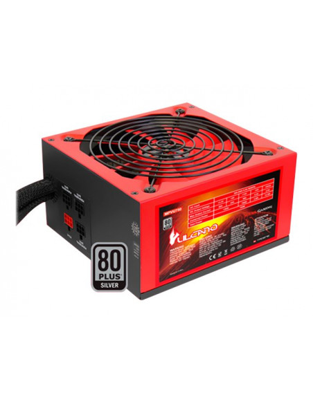 FUENTE DE ALIMENTACION ATX 750W MARS GAMING VULCANO PFC ACTIVO 80+ SILVER