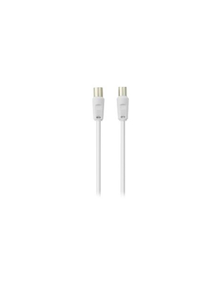 CABLE BELKIN ANTENA TV MACHO / HEMBRA 2M WHITE