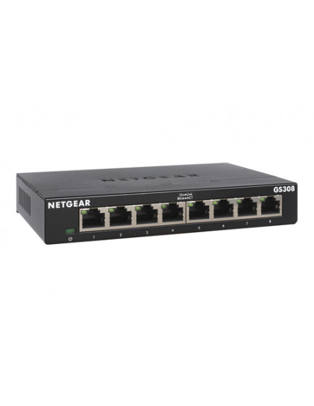 SWITCH NETGEAR GS308-300PES 10/100/1000 8 PUERTOS