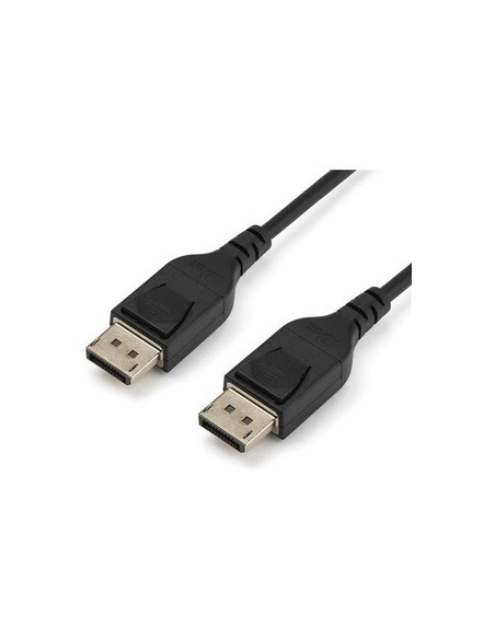 CABLE STARTECH DISPLAYPORT MACHO / DISPLAYPORT MACHO 8K 1M