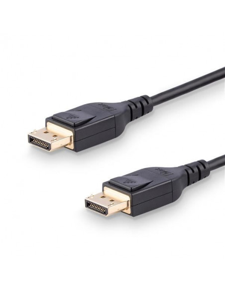 CABLE STARTECH DISPLAYPORT MACHO / DISPLAYPORT MACHO 8K 1M