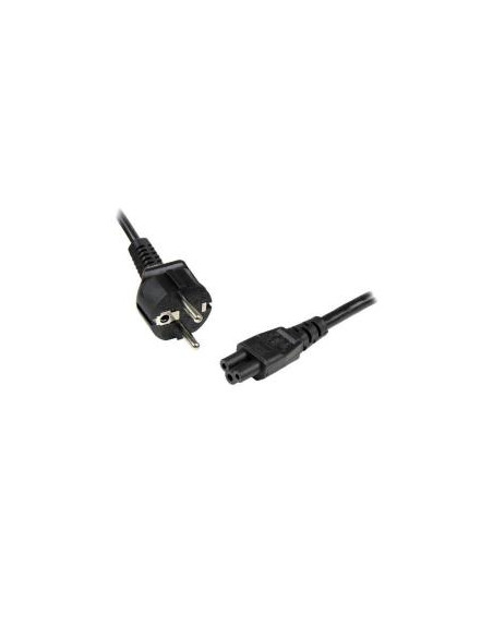 CABLE STARTECH ALIMENTACION TIPO TREBOL C5 / RED SCHUKO 1M