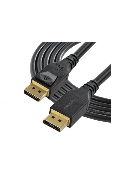 CABLE STARTECH DISPLAYPORT MACHO / DISPLAYPORT MACHO 8K 4M