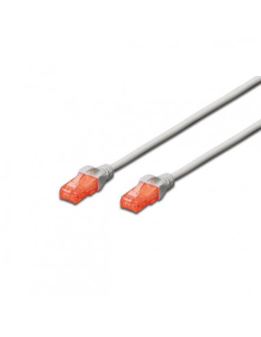 CABLE DIGITUS RED RJ45 CAT 6 UTP 10M...