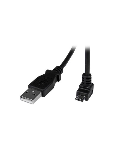 CABLE STARTECH USB MACHO / MICRO USB B MACHO 2M ACODADO
