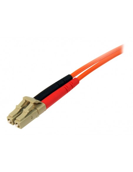 CABLE STARTECH FIBRA OPTICA LC / LC MULTIMODO DUPLEX 50/125 2M