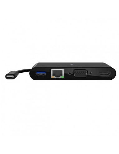 PUERTO REPLICADOR USB-C BELKIN HDMI + RJ45 + VGA + USB 3.0
