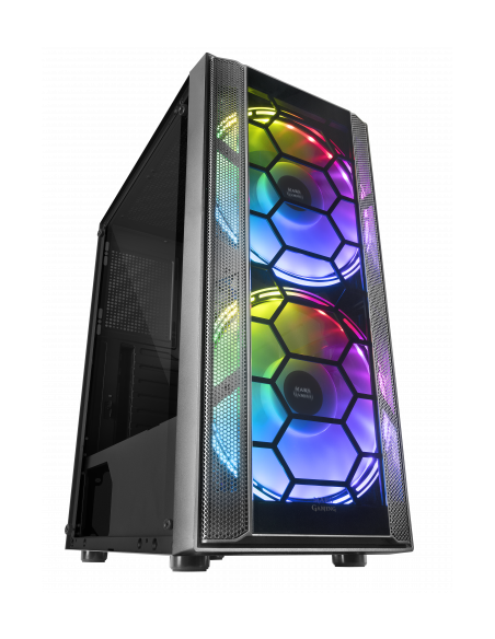 CAJA MEDIATORRE ATX MARS GAMING MC500 FRGB USB 3.0 BLACK