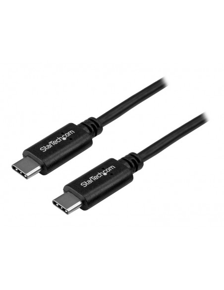 CABLE STARTECH USB-C MACHO / USB-C MACHO 0.5M BLACK