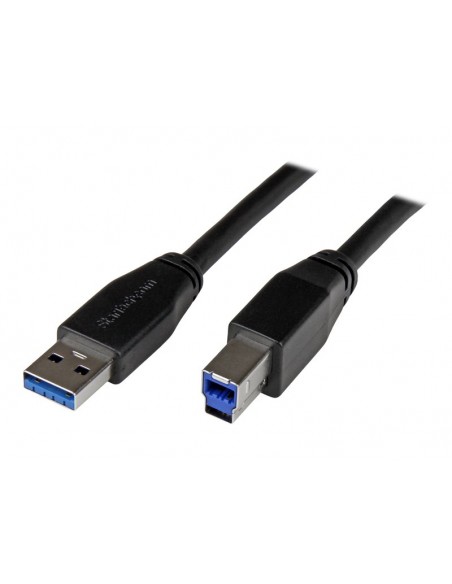 CABLE STARTECH USB 3.0 MACHO / USB 3.0 B MACHO 1M BLUE