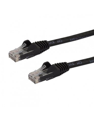 CABLE STARTECH RED RJ45 CAT 6 7.5M BLACK