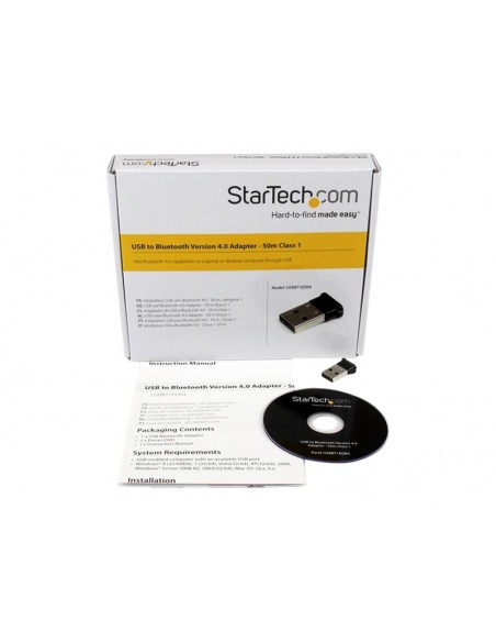 ADAPTADOR STARTECH BLUETOOTH 4.0 MICRO USB