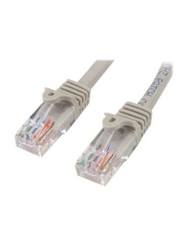 CABLE STARTECH RED RJ45 CAT 5 5M GREY