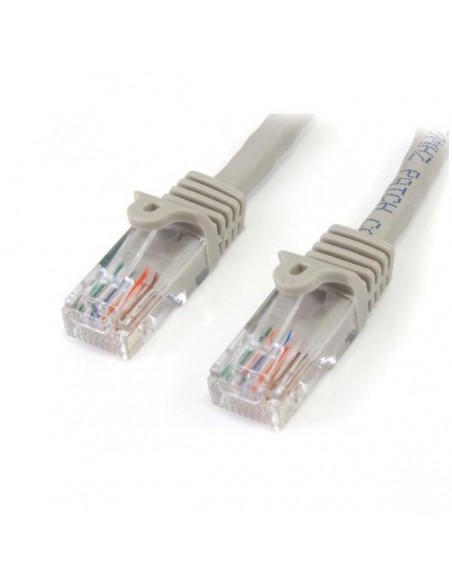 CABLE STARTECH RED RJ45 CAT 5 5M GREY