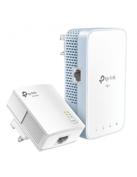 ADAPTADOR PLC TP-LINK WIFI POWERLINE TL-WPA7517 AV1000 KIT 2U