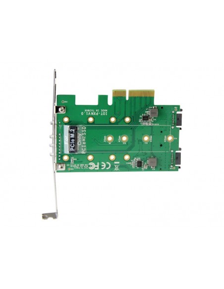 CONTROLADORA PCIE STARTECH 2P M.2 SATA + 1P M.2 NVME