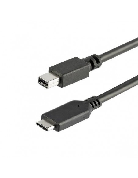 CABLE STARTECH USB-C MACHO / MINI DISPLAYPORT 1M BLACK