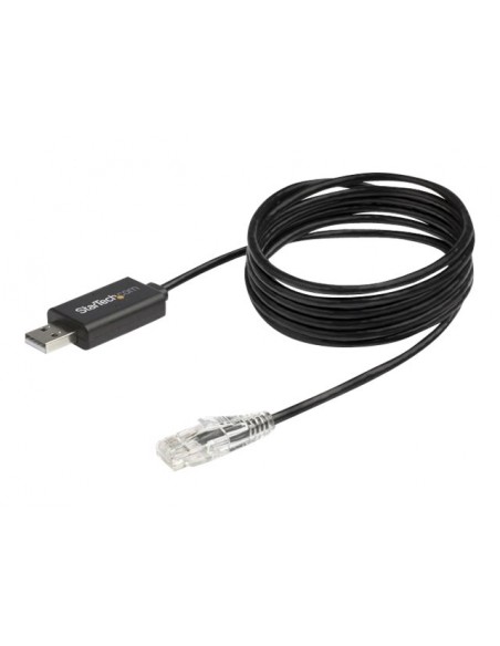 CABLE STARTECH PARA CONSOLA CISCO USB A / RJ-45 MACHO 1.8M