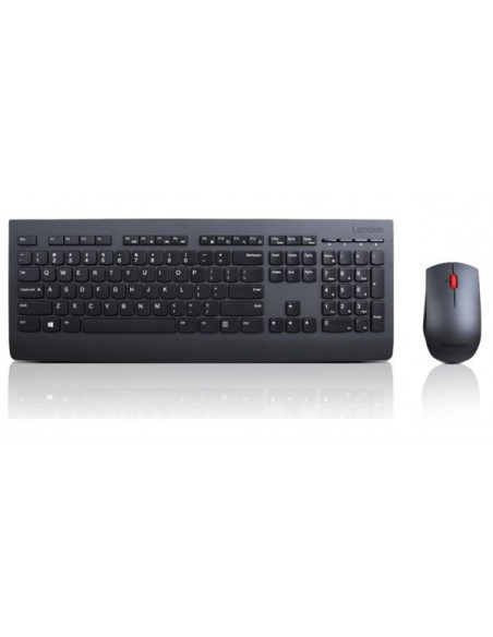 TECLADO + MOUSE LENOVO WIRELESS PROFESSIONAL BLACK