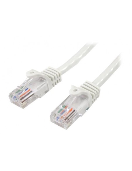 CABLE STARTECH RED RJ45 CAT 5 5M WHITE