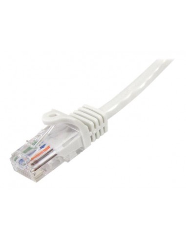 CABLE STARTECH RED RJ45 CAT 5 5M WHITE