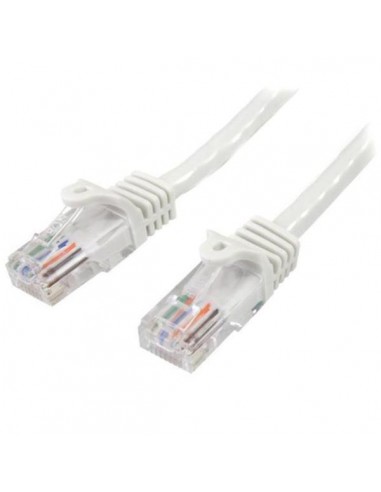 CABLE STARTECH RED RJ45 CAT 5 5M WHITE