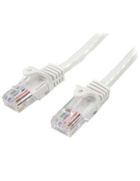 CABLE STARTECH RED RJ45 CAT 5 5M WHITE