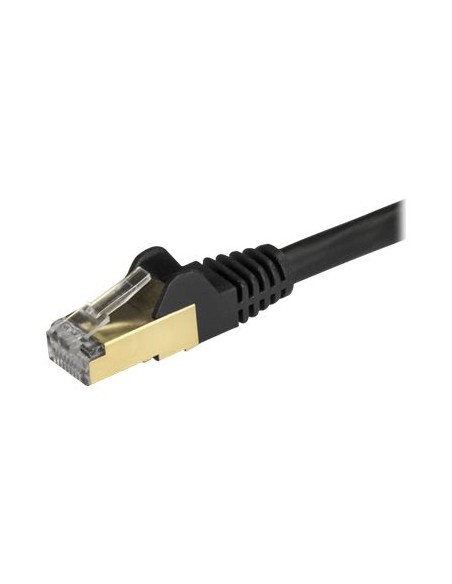 CABLE STARTECH RED RJ45 CAT 6A 1.5M BLACK