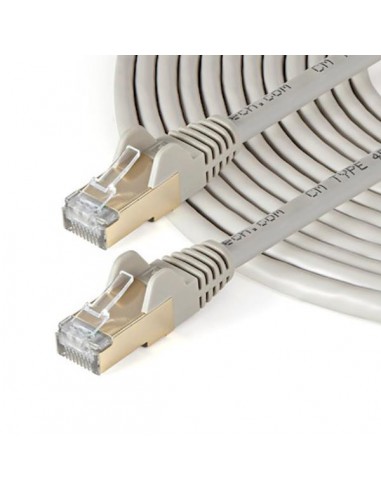 CABLE STARTECH RED RJ45 CAT 6A 10M GREY
