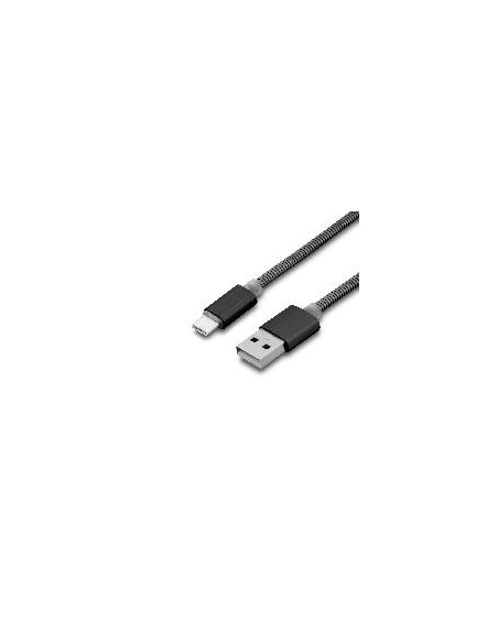 CABLE UNOTEC USB 2.0 MACHO / USB-C MACHO 1M METALICO BLACK