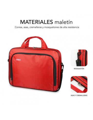 MALETIN PORTATIL SUBBLIM OXFORD 16 RED