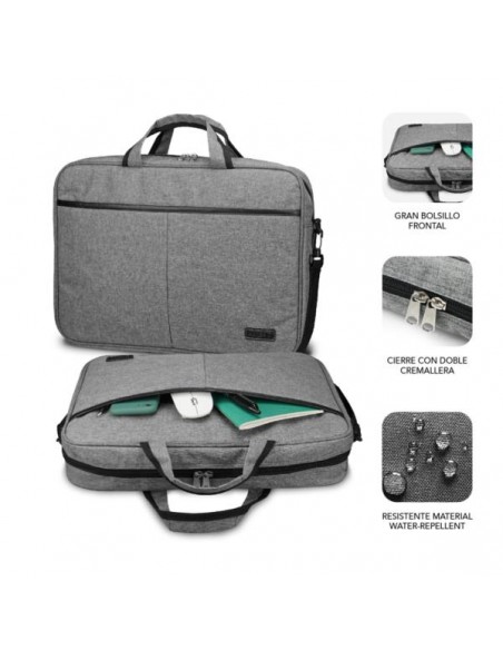 MALETIN PORTATIL SUBBLIM ELITE 13.3 - 14 GREY